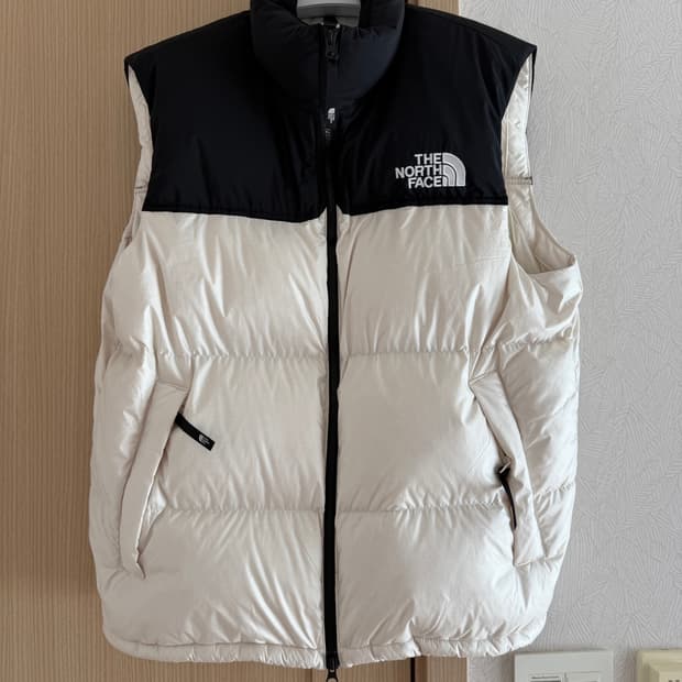 24FW 노스페이스 1996 에코눕시 베스트 크림 XL