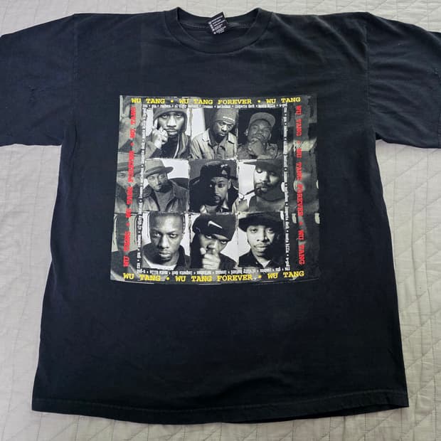 [XL] 90s 우탱 포에버 빈티지 밴드티 랩티