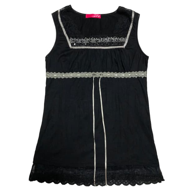 Lace Point sleeveless