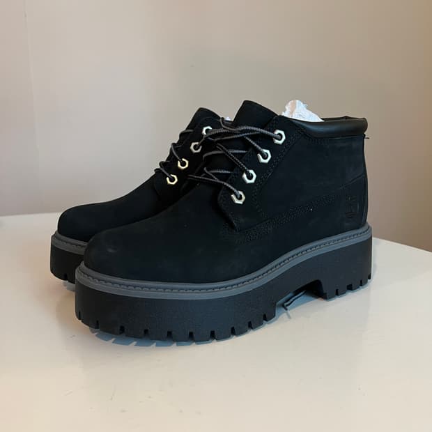 팀버랜드 스톤 스트릿 미드 플랫폼 워터프루프 추카 부츠