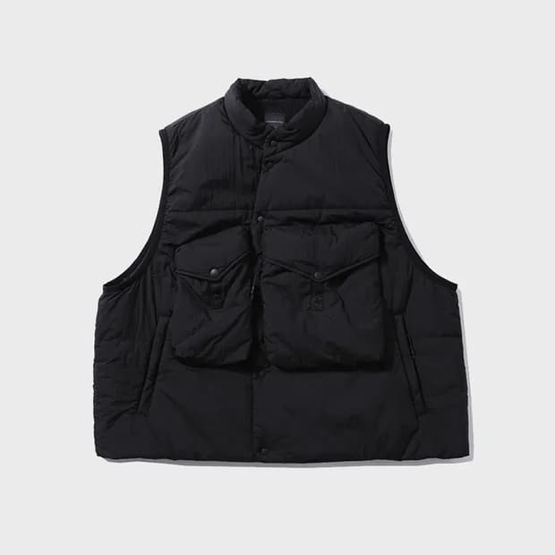 모이프 오버밀 베스트 블랙 OVER MIL VEST 