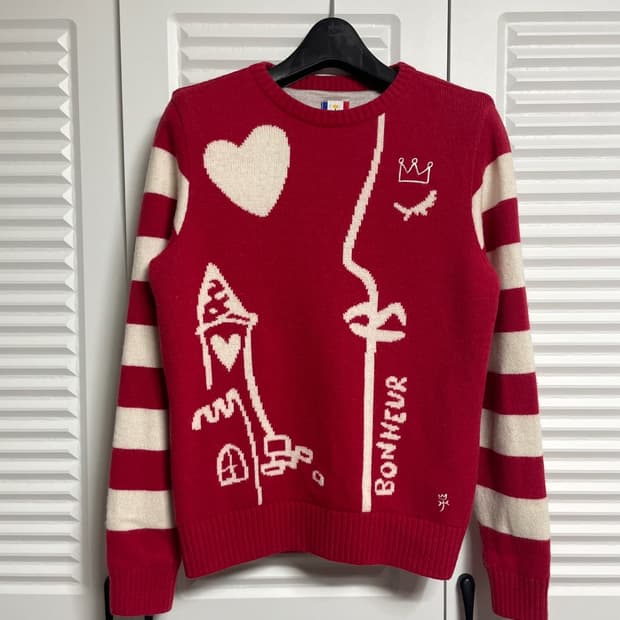 까스텔바작 방풍 니트