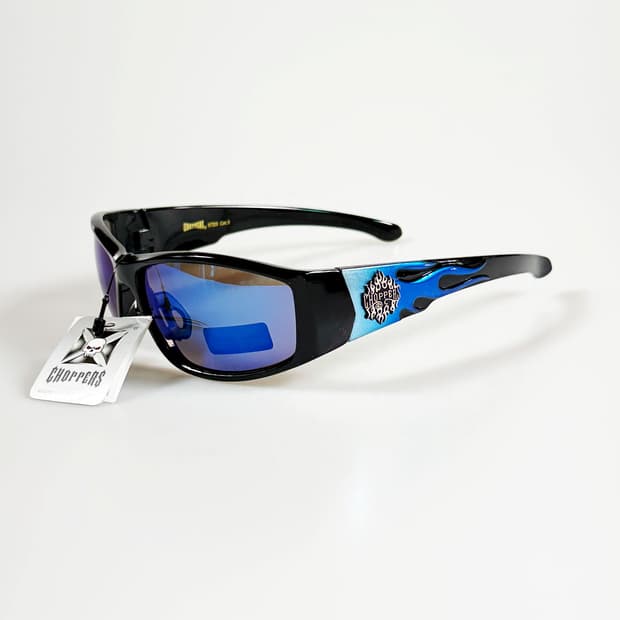 CHOPPERS 랩어라운드 스포티 바이커 빈티지 선글라스