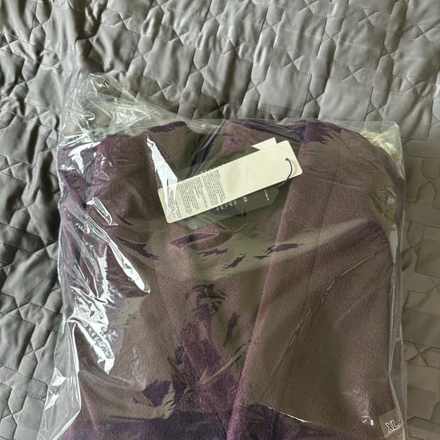 유니클로 니들스 퍼플 가디건 XL