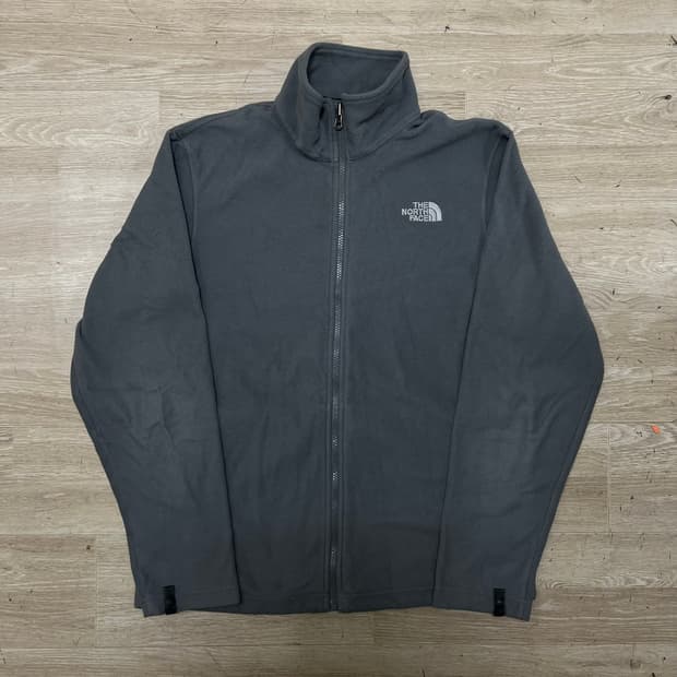 노스페이스 클래식 베이직 후리스 플리스 집업자켓 [그레이] S/90