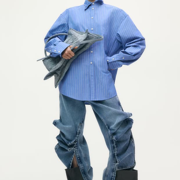 H&M 글렌마틴스 스트라이프 셔츠