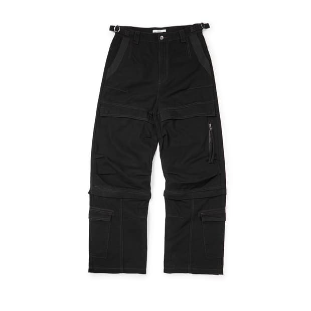 etce multi cargo pants (black) m사이즈