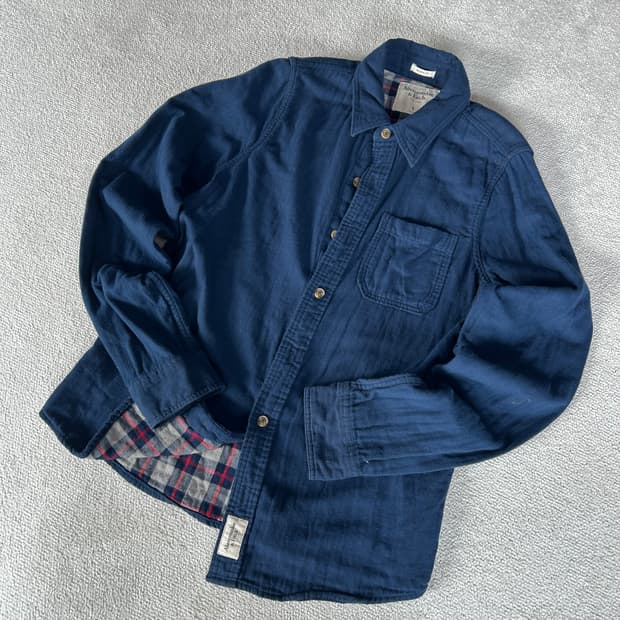 아베크롬비 네이비 셔츠 