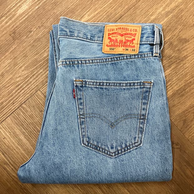 N249 리바이스 550 데님팬츠