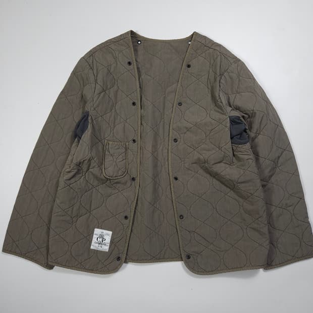 씨피컴퍼니 퀼티드 라이너 자켓
