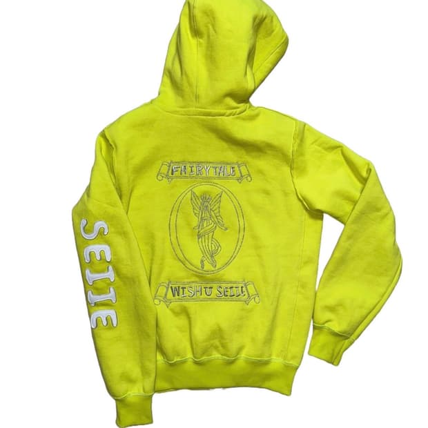 세이에 아플리케 후드집업