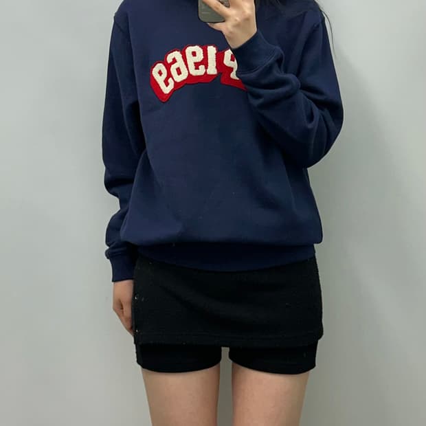 Gap 갭 덤블로고 네이비 맨투맨 