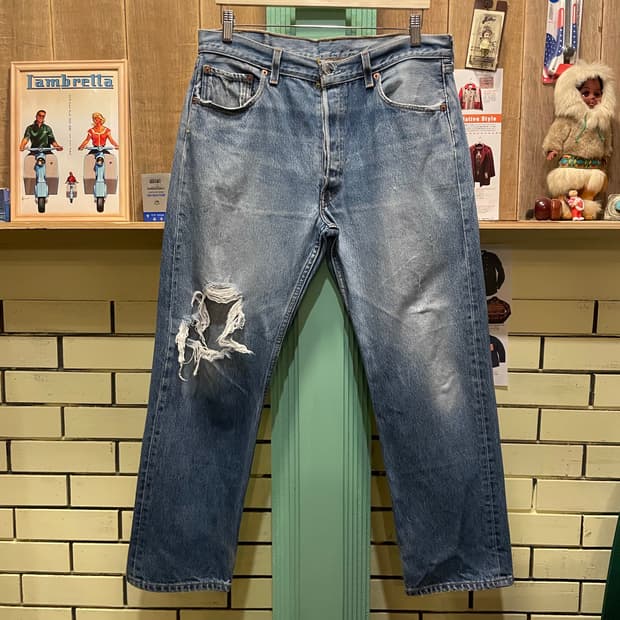 1990’s Levi’s 501xx Denim Made In USA