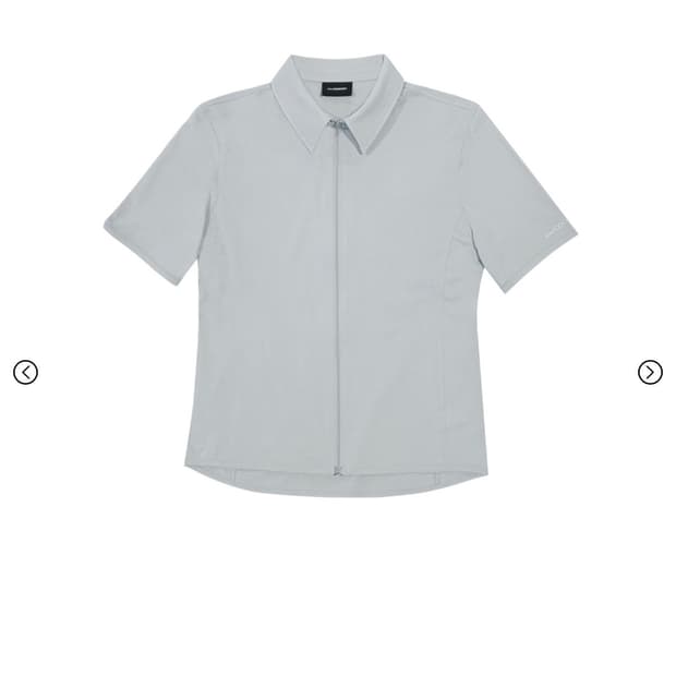 지초이 컴폴드 zip shirt