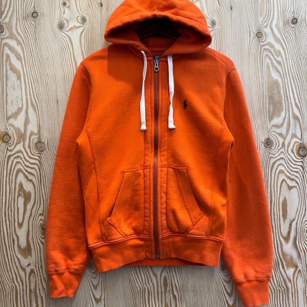 폴로 랄프로렌 와플 후드 집업