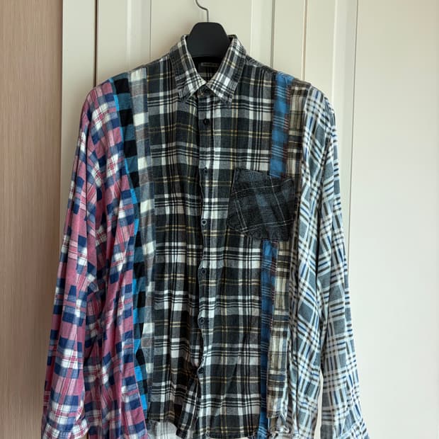 리빌드바이니들스 7컷 플란넬 셔츠