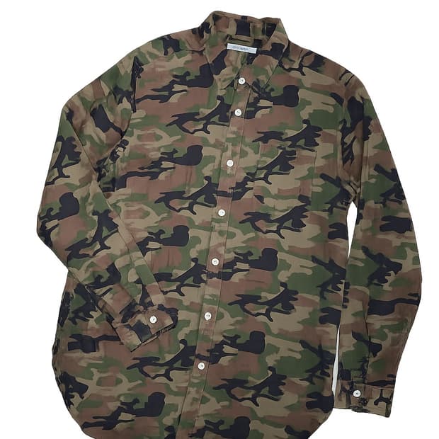 Browny standard 카모 패턴 셔츠m