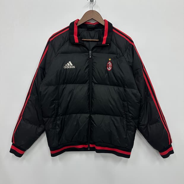 아디다스 ac밀란 검빨 마샬아츠 패딩