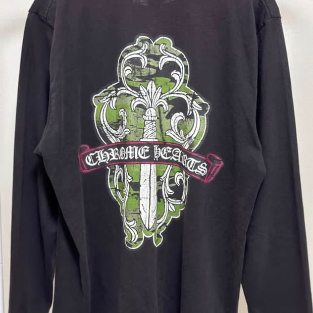 크롬하츠 카모 바인대거 롱슬리브 L