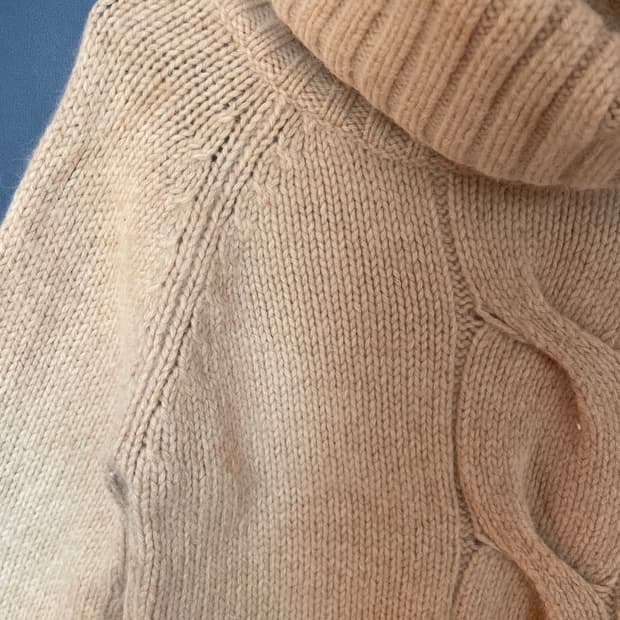 Seize 앙고라 뮤트 모리 폭닥 터틀넥