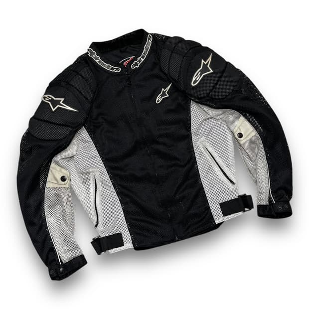 알파인스타 사이드 아머 패치 메쉬 레이싱 자켓