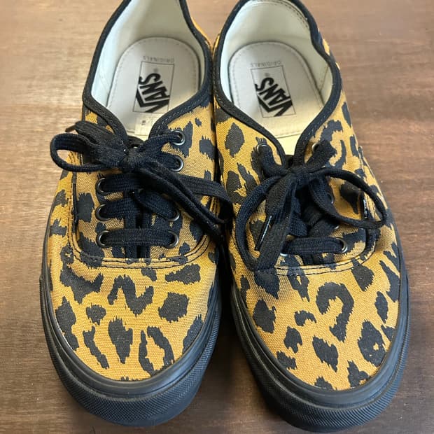 반스 프리미엄 어센틱 레오파드 270size