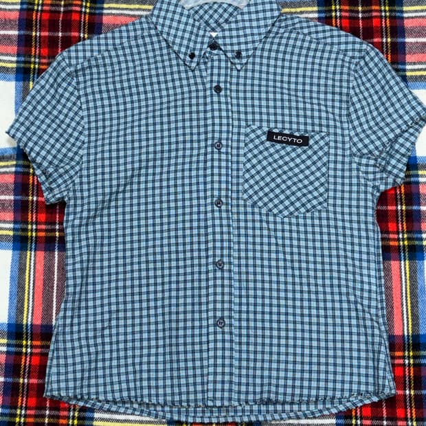 레씨토 lecyto | rustic 빈티지 체크 셔츠 F