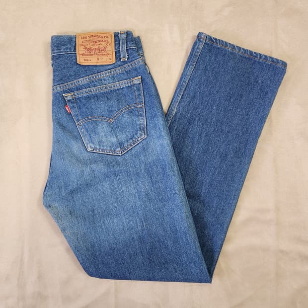 90s Levi's 리바이스 501 USA 진청 W33 L34