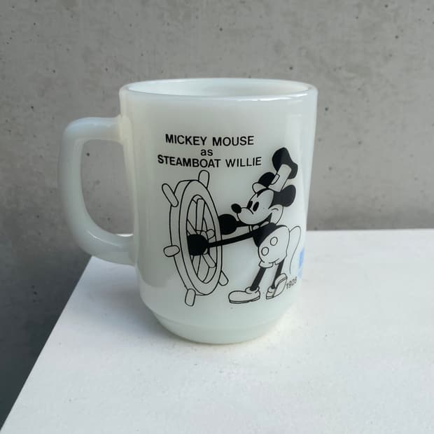 Fire king  disney Mickey Mouse 머그컵 유리컵 