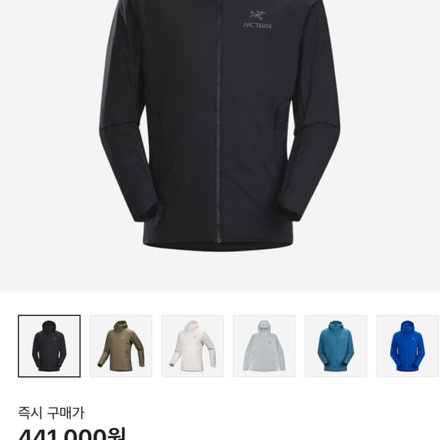 아크테릭스 아톰 sl 라지 사이즈 판매합니다