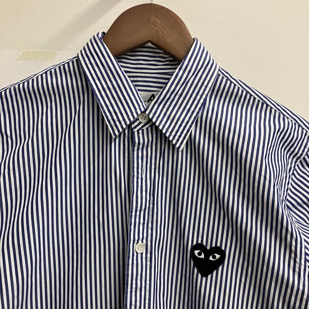 N253 꼼데가르송 스트라이프 셔츠