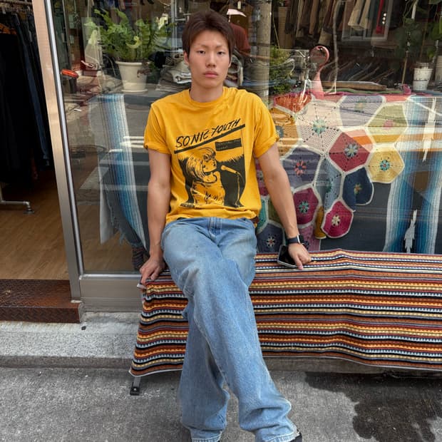 Hysteric Glamour × Sonic Youth Concert T
