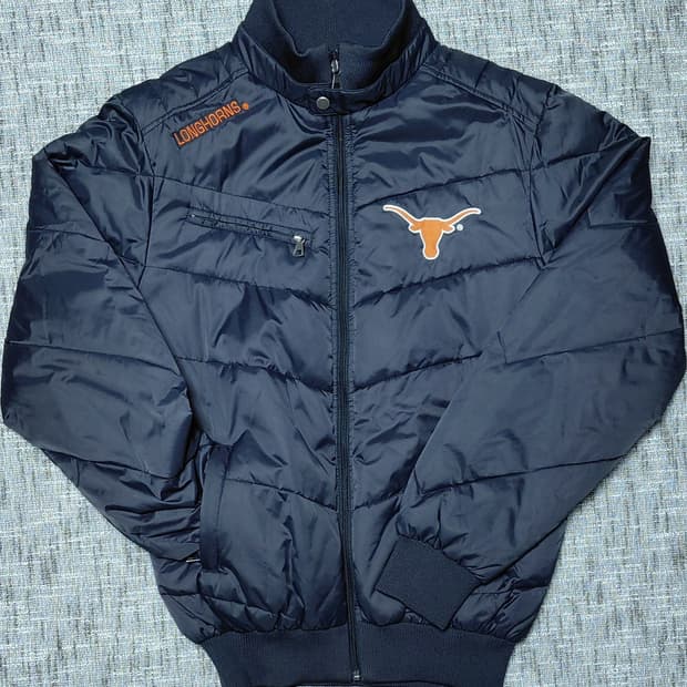 Colosseum Athletics 텍사스 롱혼스 패딩 자켓 M