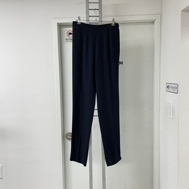 페레가모 네이비 슬랙스 38(W)