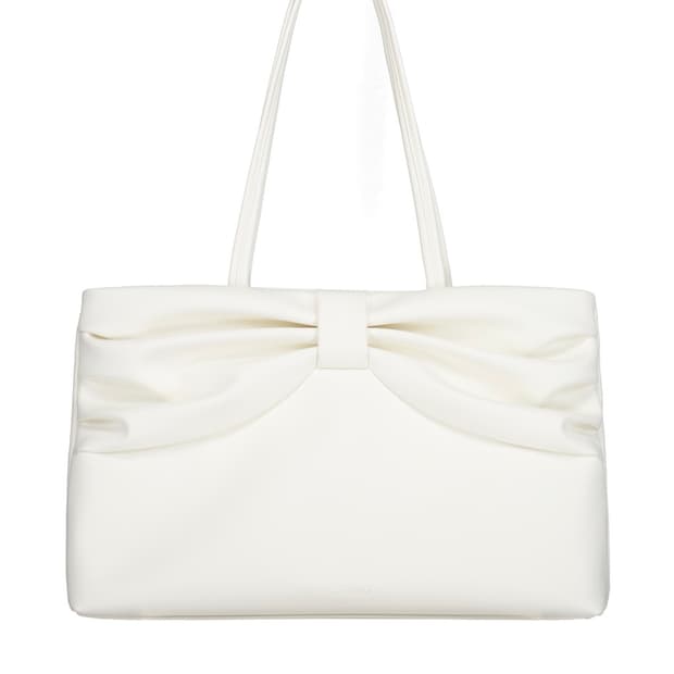 RIBBON DOT BAG [WHITE]