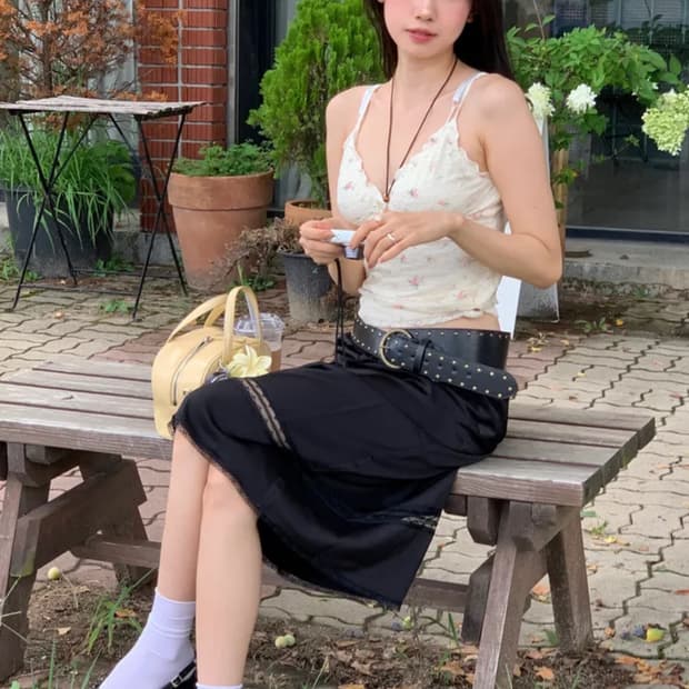 29cm 레이스 스커트 