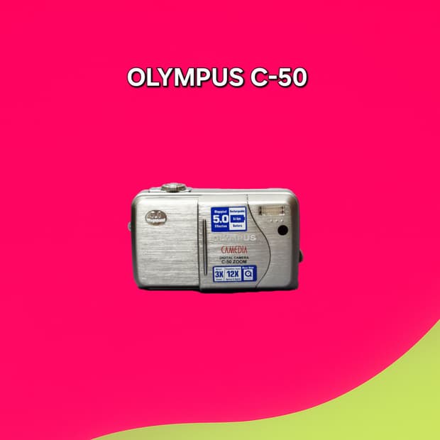 올림푸스 카메디아 C-50 디지털카메라 