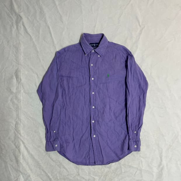 폴로 린넨 셔츠 