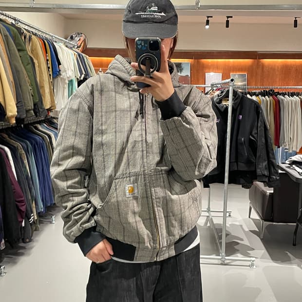 Carhartt 엑티브 후드 자켓
