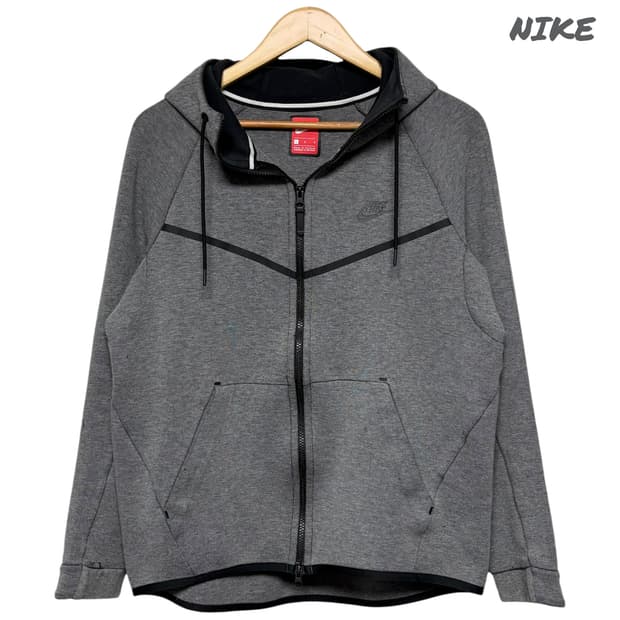 3807 나이키 테크 그레이 후드집업