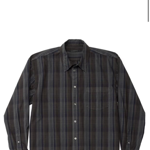 해칭룸 체크셔트 L 4사이즈