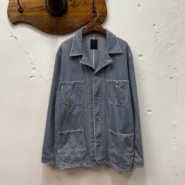 L) GLOBAL WORK Hickory Stripe Denim Chor