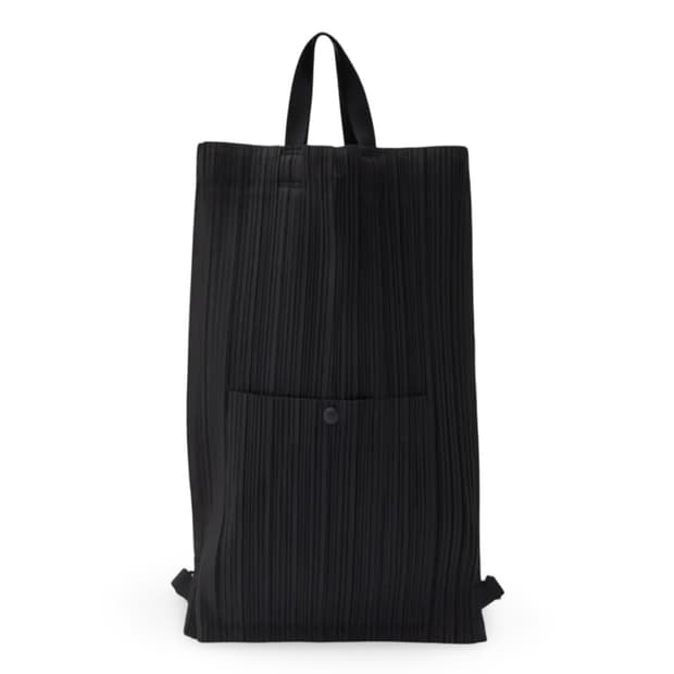 플리츠 토트 백팩