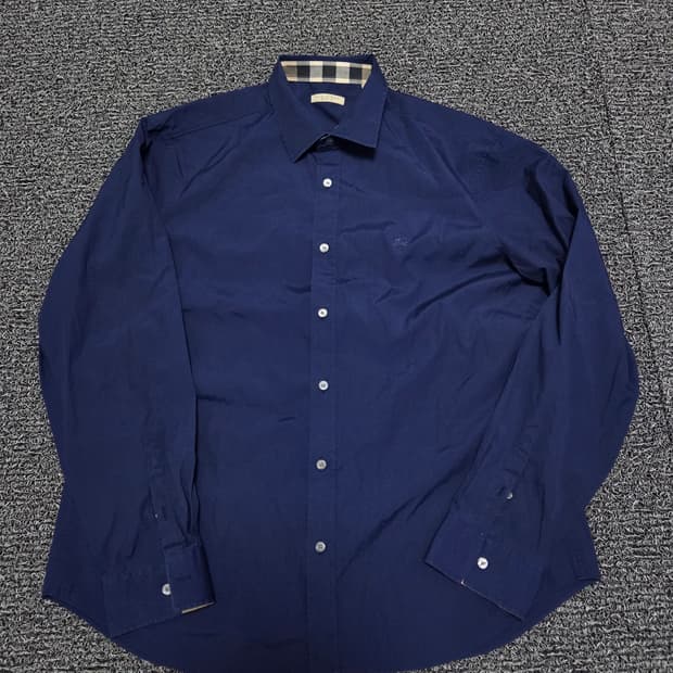 버버리 셔츠/2XL/라이트네이비(13)