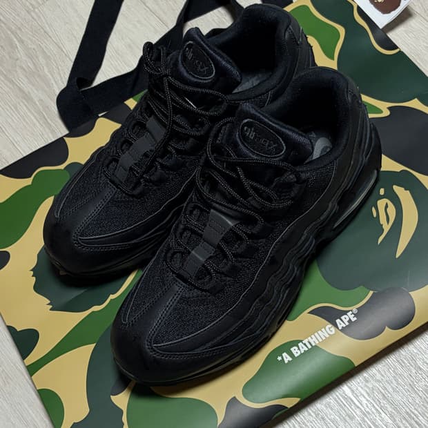 나이키 에어맥스 95 블랙 앤트러사이트 (280)