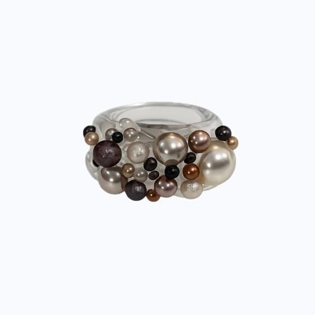 pearl mixed ring
