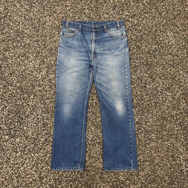 90s 리바이스 517 오렌지탭 부츠컷 데님 made in USA (34