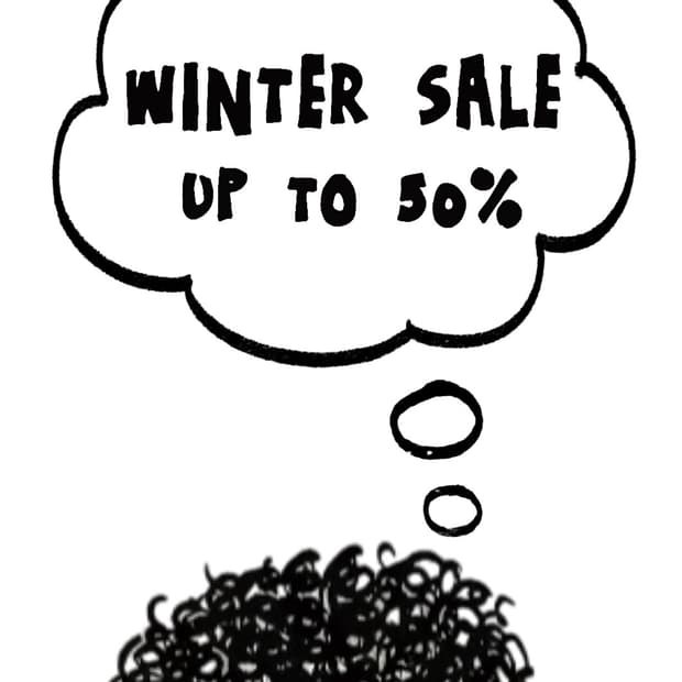 겨울 할인 공지