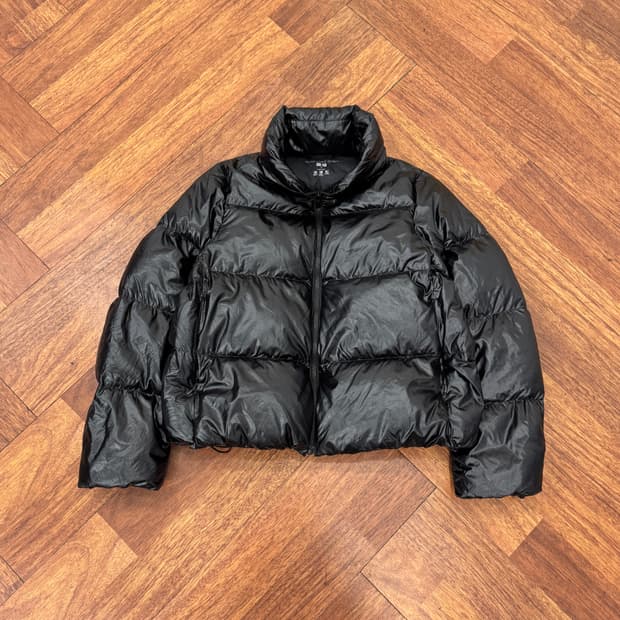 여성용 M 유니클로 울트라 라이트 다운 푸퍼 패딩 자켓 
