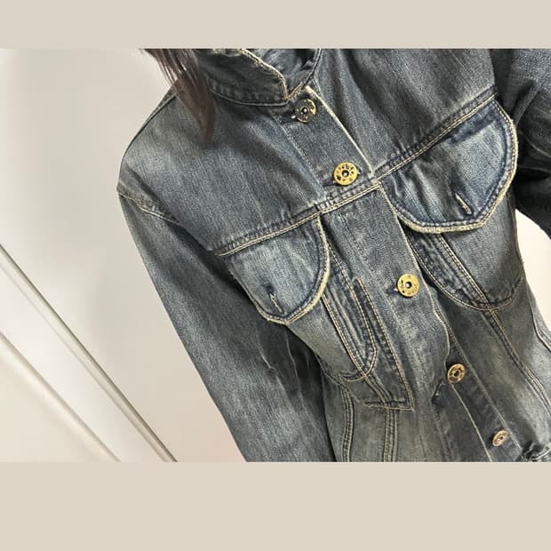 빈티지 데님 자켓